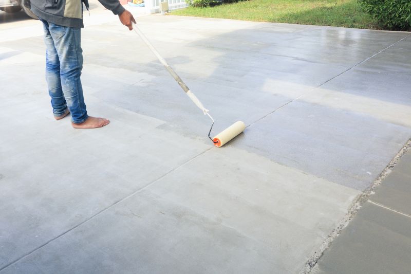 Stamped Concrete Refinishing
