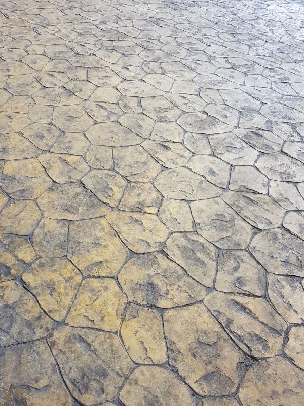 Stamped Concrete Refinishing